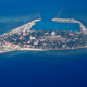 An aerial view of Southwest Cay islet, part of the Spratly islands, being claimed by Vietnam in the disputed South China Sea, 21 April 2017. According to news reports, President Rodrigo Duterte has ordered the Armed Forces of the Philippines (AFP) to occupy all islands of the Philippines in the South China Sea to strengthen the country's claims. Aside from Philippines and China, other countries have overlapping claims in parts of the South China Sea including Brunei, Malaysia, Vietnam and Taiwan.